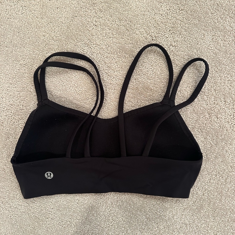 lululemon athletica Black Performance Sports Bra